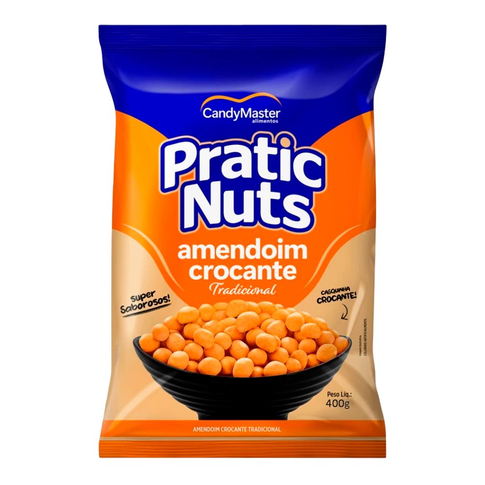 Amendoim Crocante Pratic Nuts 400g-1- Amendoim Crocante Pratic Nuts 400g-1-